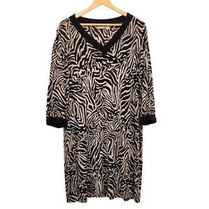 Chico's Travelers Shift Dress 3, XL V-Neck